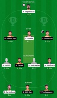 CSG vs LKK Dream11 Team - 1
